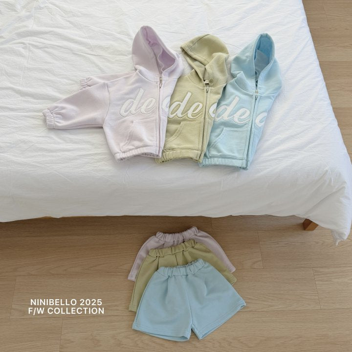 【予約販売】Deer Half Pants [NINIBELLO] (26SS)【2026年2月下旬以降順次発送】