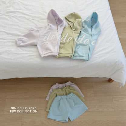 【予約販売】Deer Half Pants [NINIBELLO] (26SS)【2026年2月下旬以降順次発送】