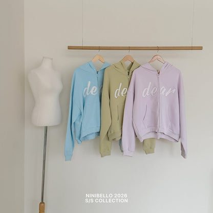 【予約販売】Deerhood Zip-up [NINIBELLO] (26SS)【2026年2月下旬以降順次発送】