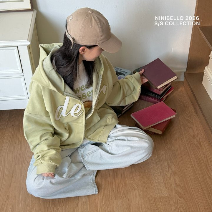 【予約販売】Deerhood Zip-up [NINIBELLO] (26SS)【2026年2月下旬以降順次発送】