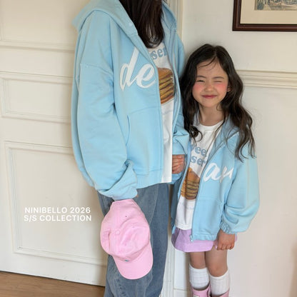 【予約販売】Deerhood Zip-up [NINIBELLO] (26SS)【2026年2月下旬以降順次発送】