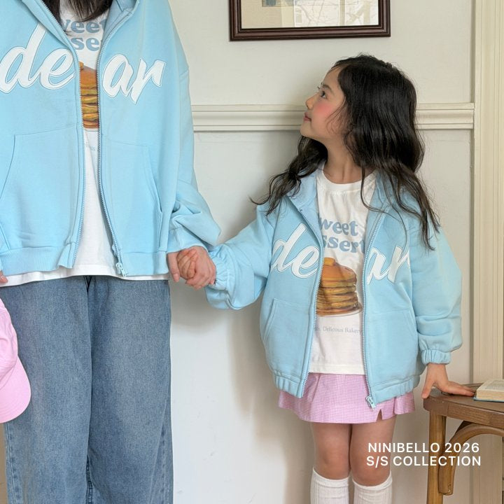 【予約販売】Deerhood Zip-up [NINIBELLO] (26SS)【2026年2月下旬以降順次発送】