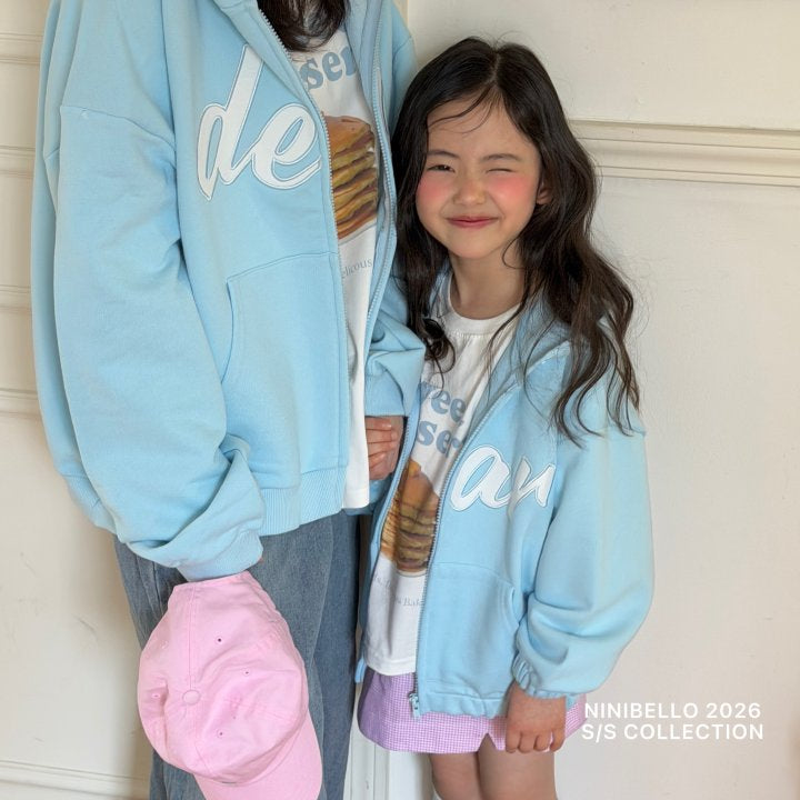 【予約販売】Dessert short-sleeved T-shirt [NINIBELLO] (26SS)【2026年2月下旬以降順次発送】