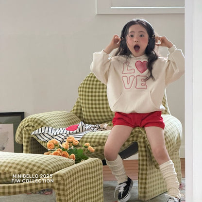 【予約販売】Love Hoodie [NINIBELLO] (26SS)【2026年2月下旬以降順次発送】