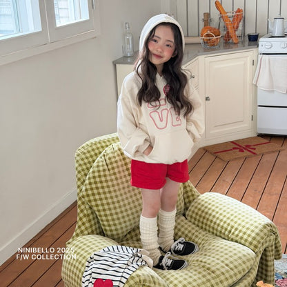 【予約販売】Love Hoodie [NINIBELLO] (26SS)【2026年2月下旬以降順次発送】