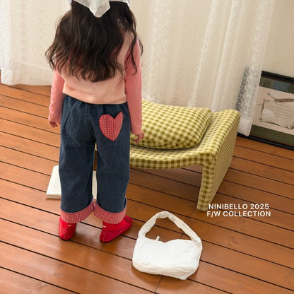 【予約販売】Love Me Denim Pants [NINIBELLO] (26SS)【2026年2月下旬以降順次発送】
