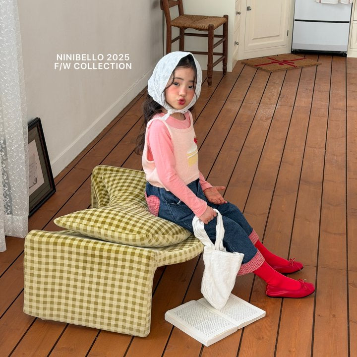 【予約販売】Love Me Denim Pants [NINIBELLO] (26SS)【2026年2月下旬以降順次発送】