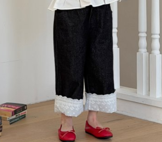 【予約販売】Love Me Denim Pants [NINIBELLO] (26SS)【2026年2月下旬以降順次発送】