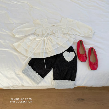 【予約販売】Love Me Denim Pants [NINIBELLO] (26SS)【2026年2月下旬以降順次発送】