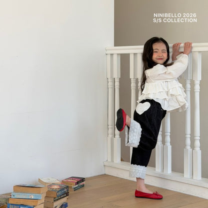 【予約販売】Love Me Denim Pants [NINIBELLO] (26SS)【2026年2月下旬以降順次発送】