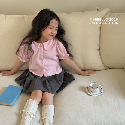 【予約販売】Madeleine Puff Cardigan [NINIBELLO] (26SS)【2026年2月下旬以降順次発送】