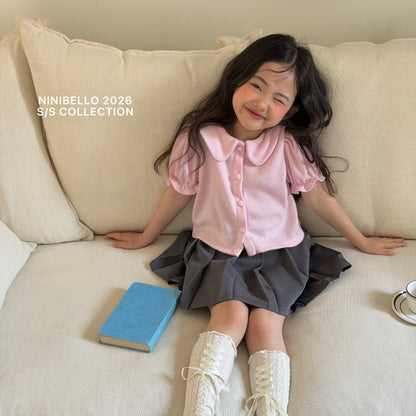 【予約販売】Madeleine Puff Cardigan [NINIBELLO] (26SS)【2026年2月下旬以降順次発送】