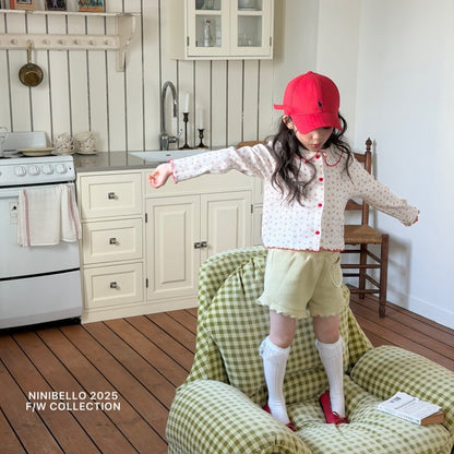 【予約販売】Melody Cardigan [NINIBELLO] (26SS)【2026年2月下旬以降順次発送】