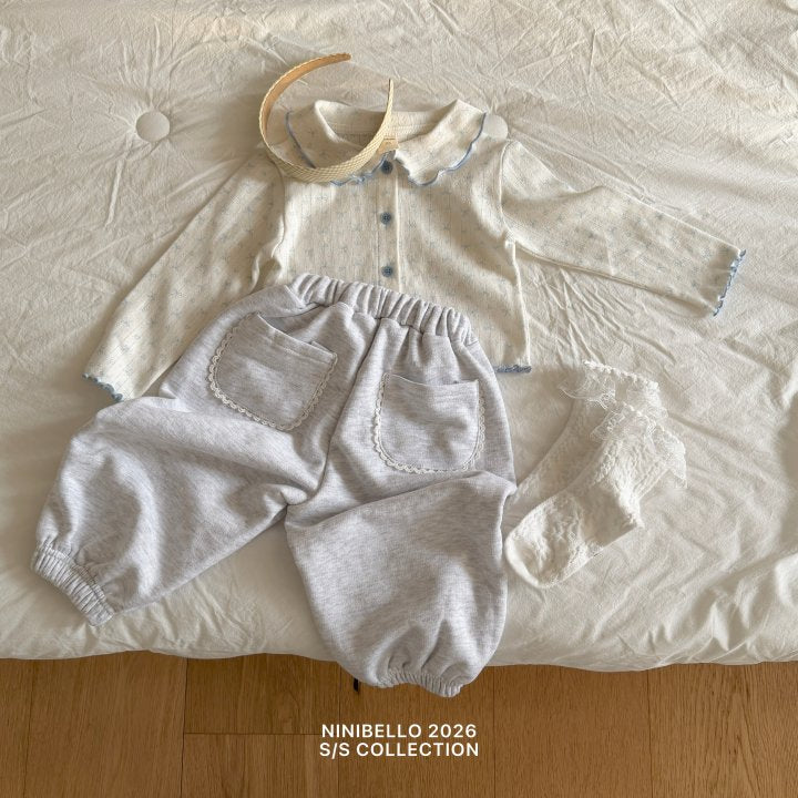 【予約販売】Melody Cardigan [NINIBELLO] (26SS)【2026年2月下旬以降順次発送】