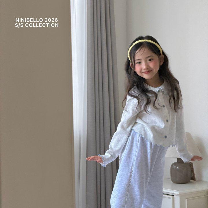 【予約販売】Melody Cardigan [NINIBELLO] (26SS)【2026年2月下旬以降順次発送】