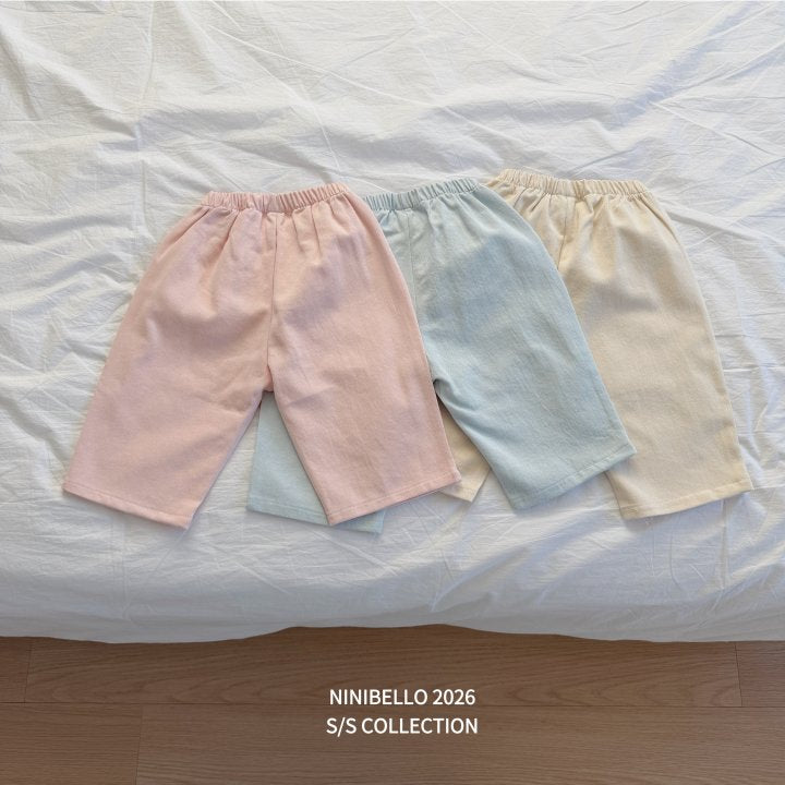 【予約販売】Mood Cotton Gojaengi [NINIBELLO] (26SS)【2026年2月下旬以降順次発送】