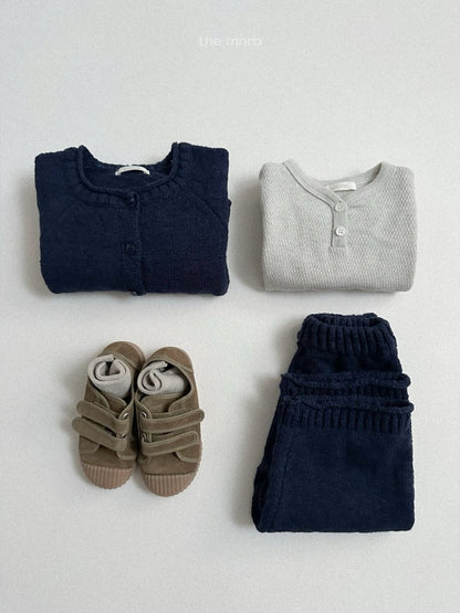 【予約商品】Cozy Cardigan [minirobe] (26SS)【2026年3月中旬以降順次発送】