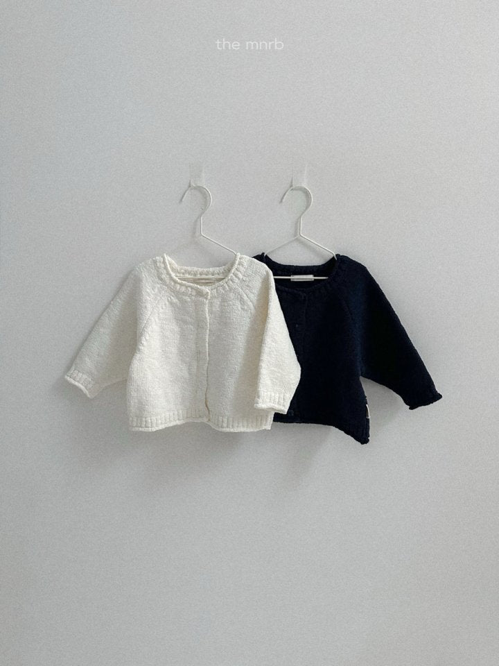 【予約商品】Cozy Cardigan [minirobe] (26SS)【2026年3月中旬以降順次発送】