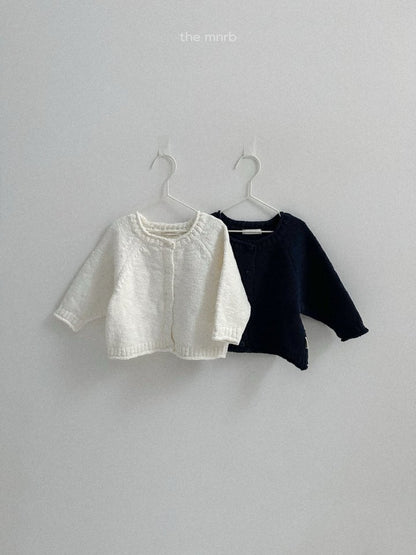 【予約商品】Cozy Cardigan [minirobe] (26SS)【2026年3月中旬以降順次発送】