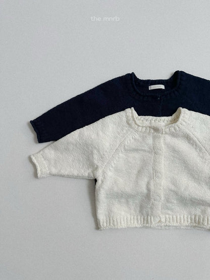 【予約商品】Cozy Cardigan [minirobe] (26SS)【2026年3月中旬以降順次発送】