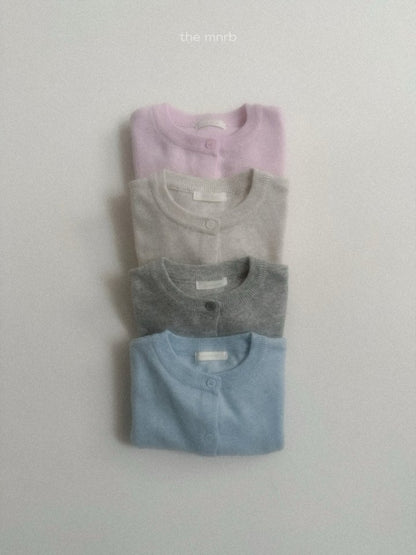 【予約商品】Spring cardigan [minirobe] (26SS)【2026年3月中旬以降順次発送】
