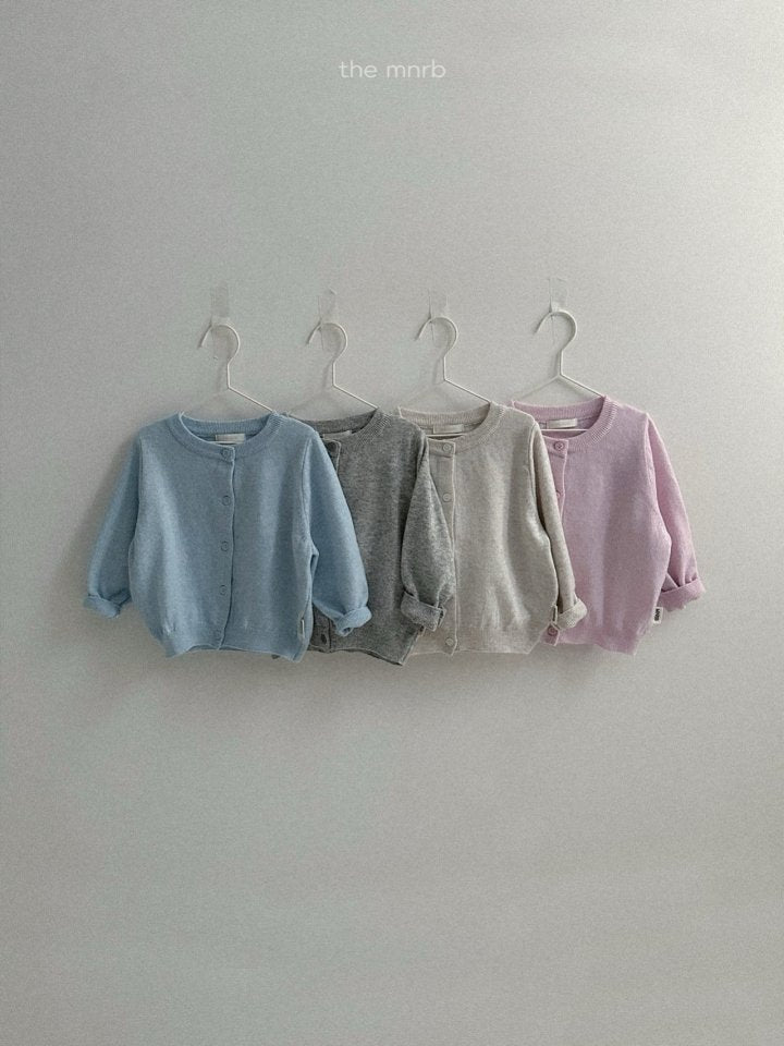【予約商品】Spring cardigan [minirobe] (26SS)【2026年3月中旬以降順次発送】