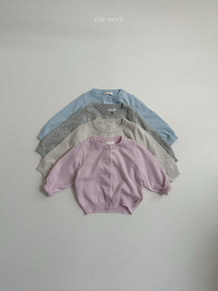 【予約商品】Spring cardigan [minirobe] (26SS)【2026年3月中旬以降順次発送】