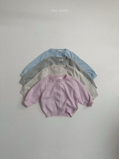 【予約商品】Spring cardigan [minirobe] (26SS)【2026年3月中旬以降順次発送】