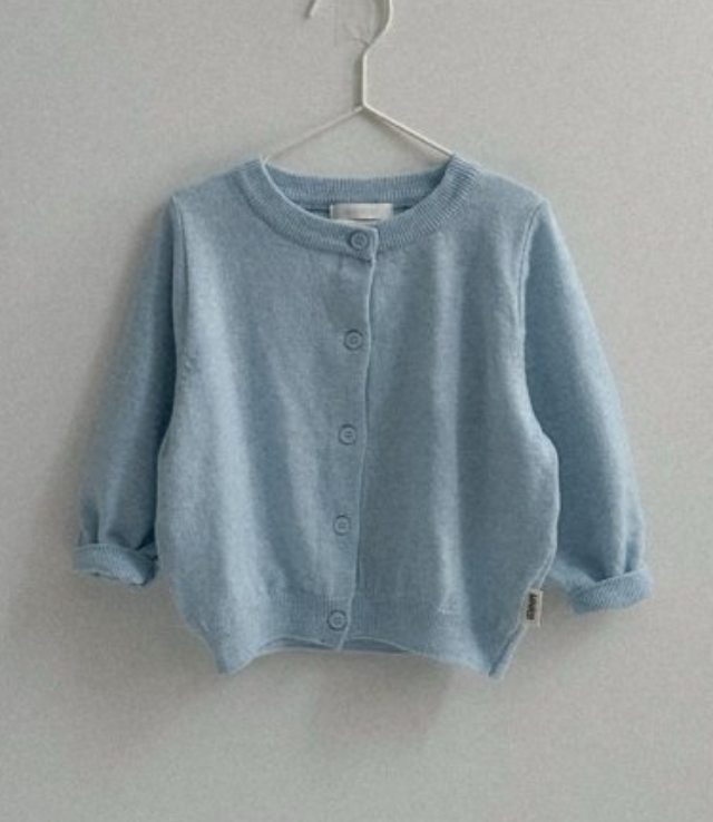 【予約商品】Spring cardigan [minirobe] (26SS)【2026年3月中旬以降順次発送】