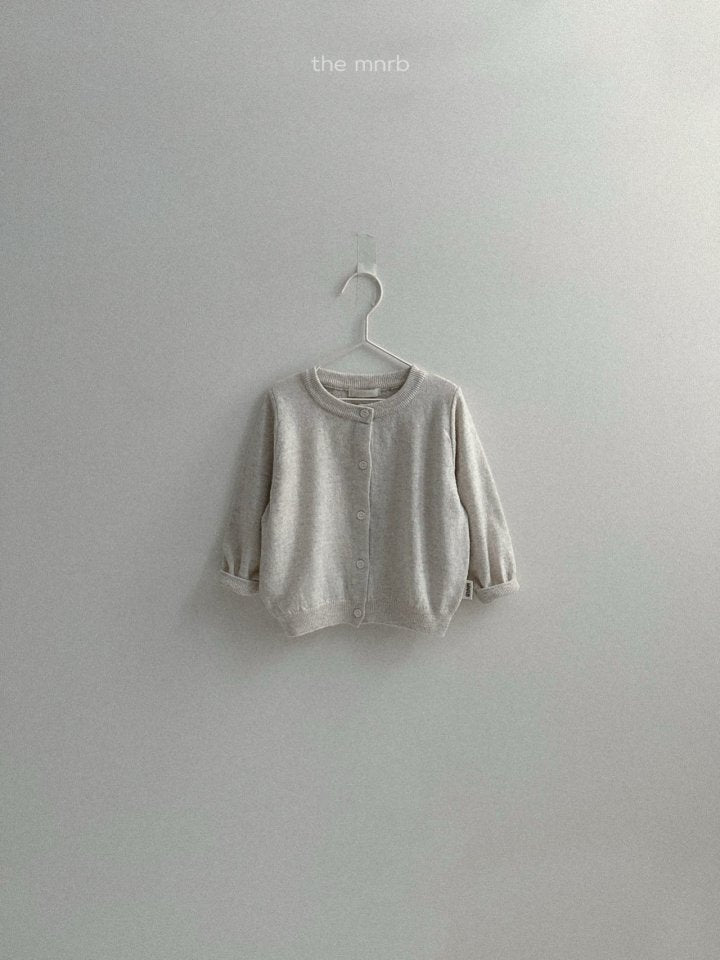 【予約商品】Spring cardigan [minirobe] (26SS)【2026年3月中旬以降順次発送】