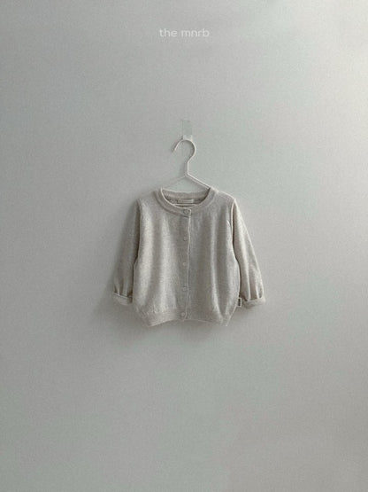 【予約商品】Spring cardigan [minirobe] (26SS)【2026年3月中旬以降順次発送】
