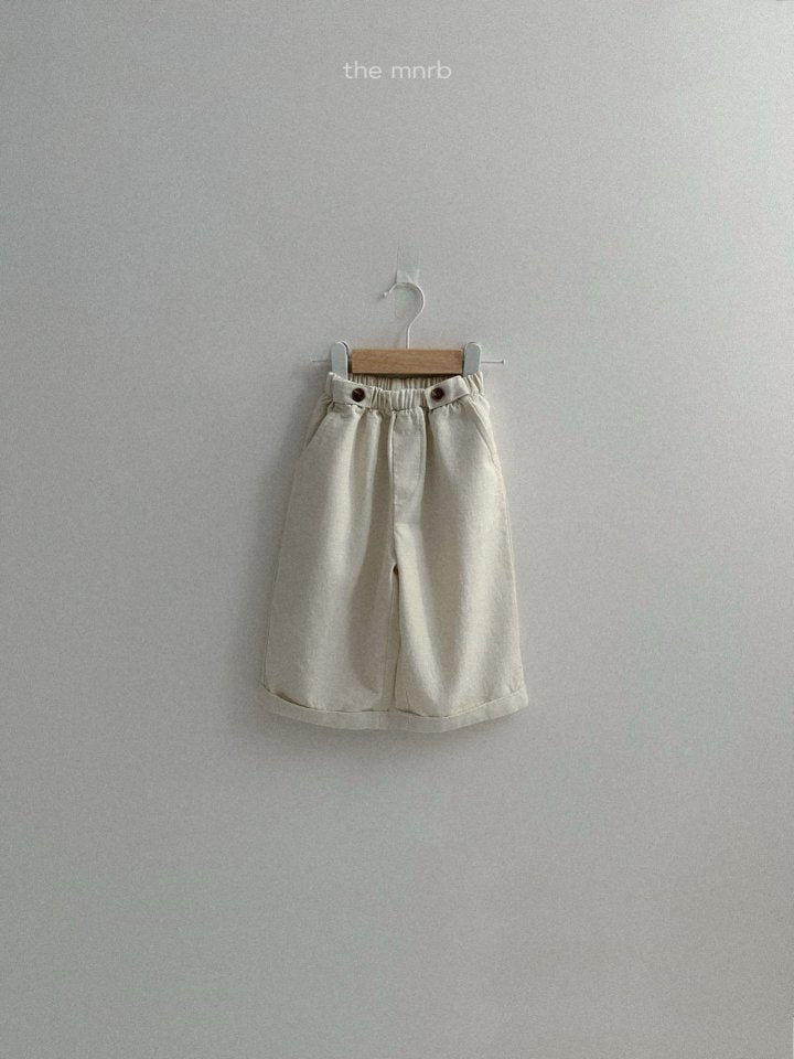 【予約商品】Bijo pants [minirobe] (26SS)【2026年3月中旬以降順次発送】
