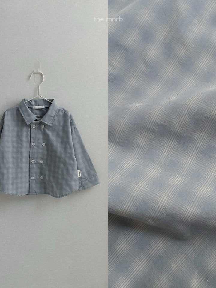 【予約商品】double collar shirt [minirobe] (26SS)【2026年3月中旬以降順次発送】