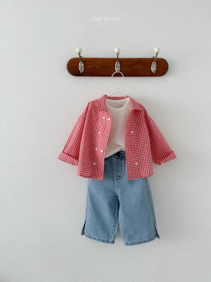 【予約商品】double collar shirt [minirobe] (26SS)【2026年3月中旬以降順次発送】