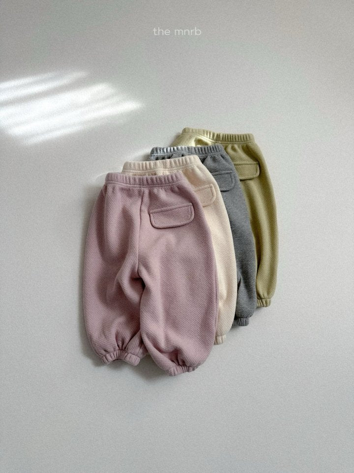 【予約商品】Blossom Jogger Pants [minirobe] (26SS)【2026年3月中旬以降順次発送】