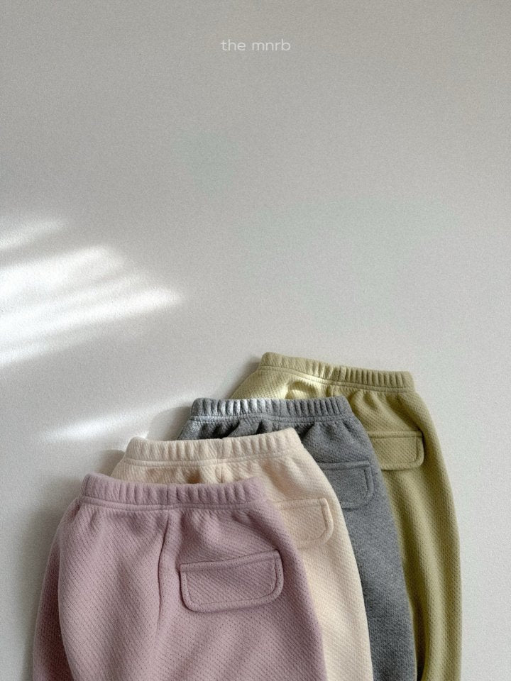 【予約商品】Blossom Jogger Pants [minirobe] (26SS)【2026年3月中旬以降順次発送】