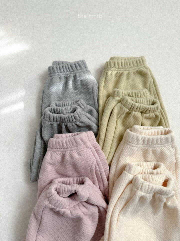 【予約商品】Blossom Jogger Pants [minirobe] (26SS)【2026年3月中旬以降順次発送】