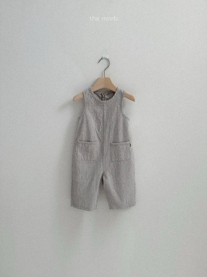 【予約商品】Modern check overalls [minirobe] (26SS)【2026年3月中旬以降順次発送】
