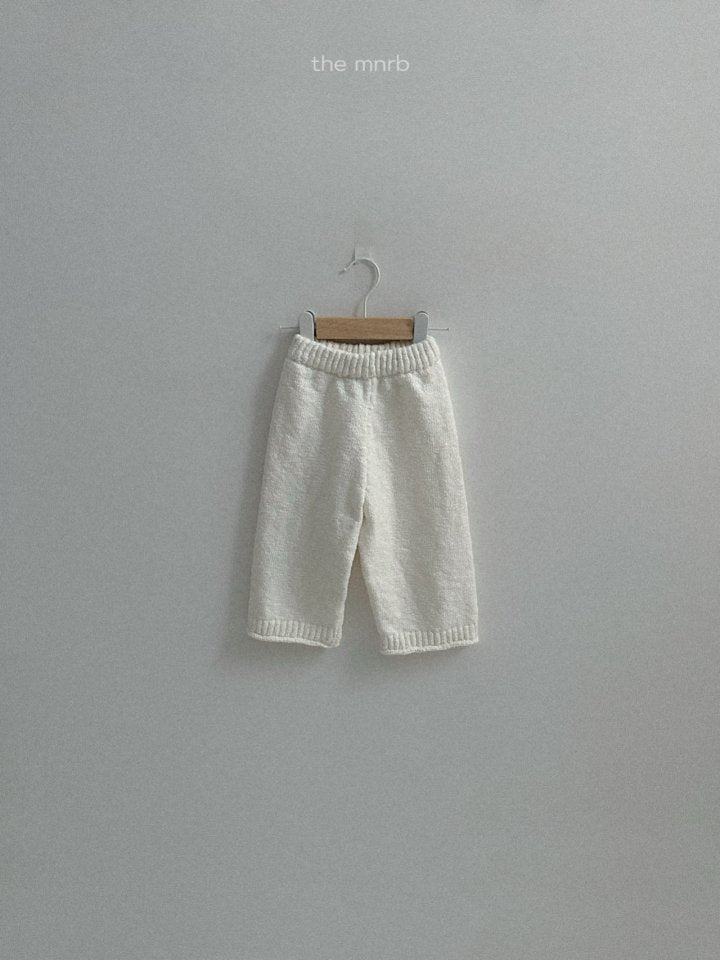 【予約商品】Cozy Pants [minirobe] (26SS)【2026年3月中旬以降順次発送】