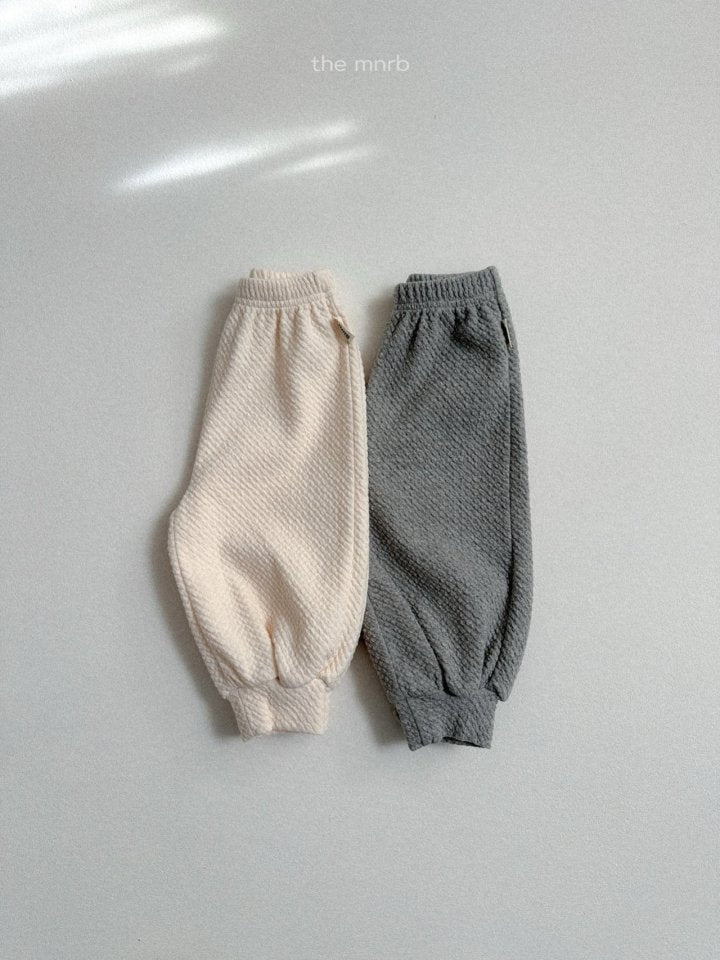 【予約商品】Genie Jogger Pants [minirobe] (26SS)【2026年3月中旬以降順次発送】