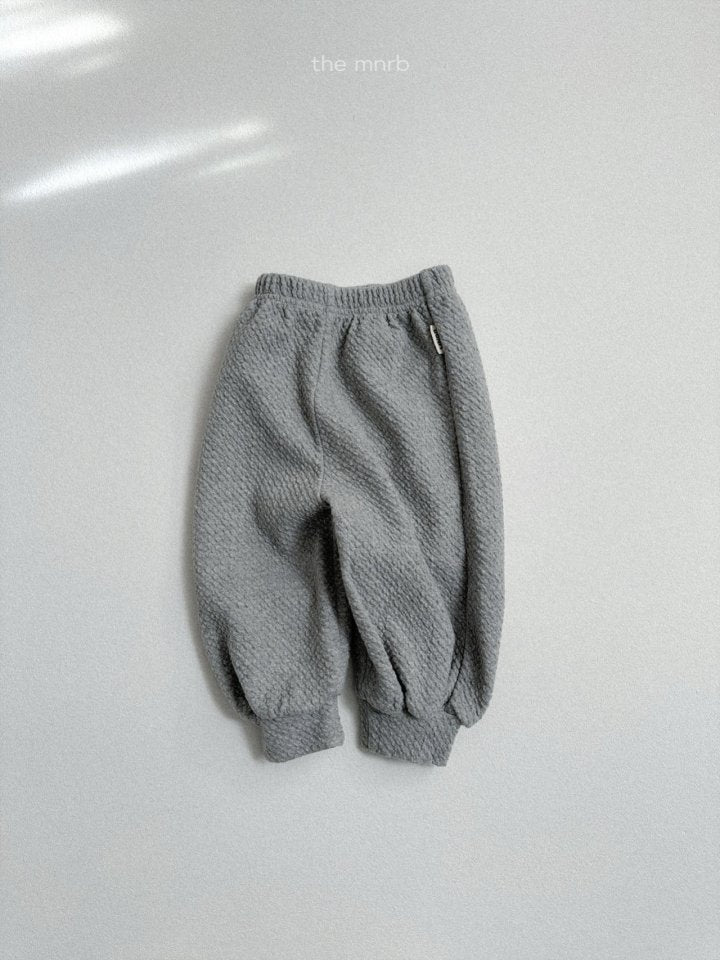 【予約商品】Genie Jogger Pants [minirobe] (26SS)【2026年3月中旬以降順次発送】