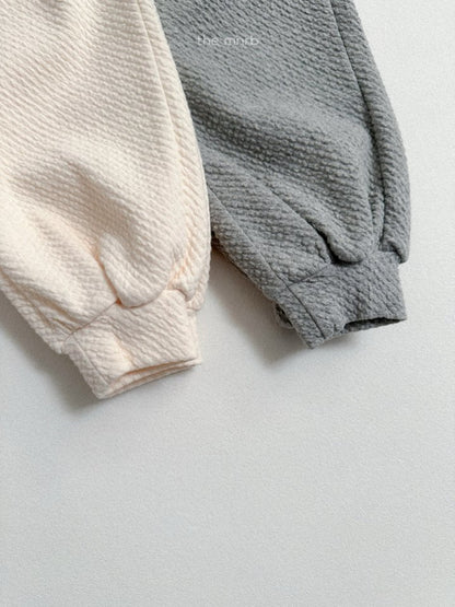 【予約商品】Genie Jogger Pants [minirobe] (26SS)【2026年3月中旬以降順次発送】