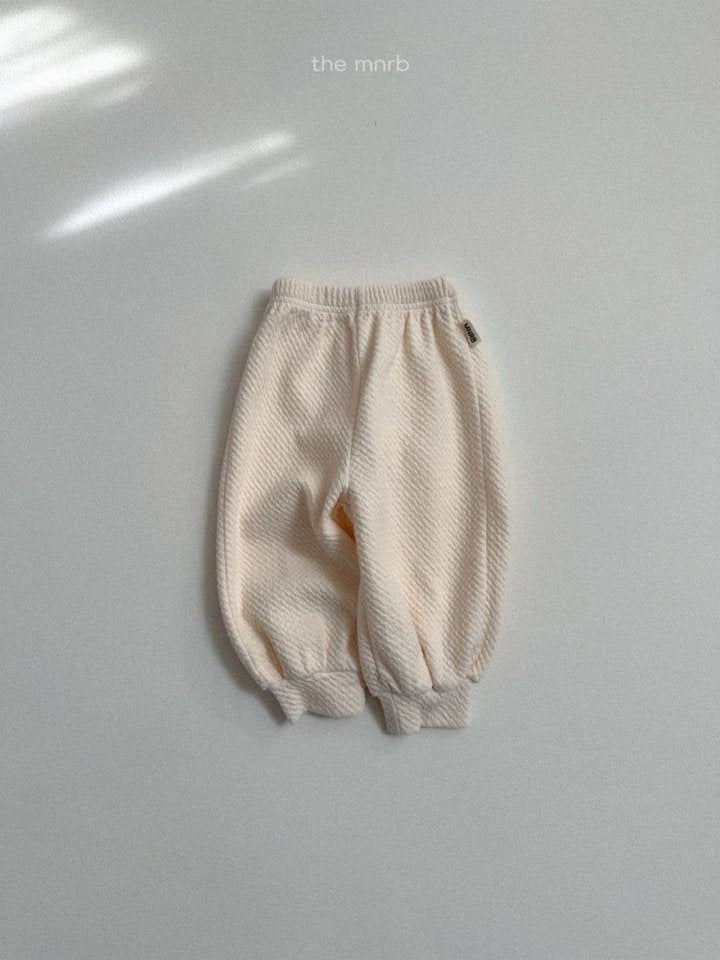 【予約商品】Genie Jogger Pants [minirobe] (26SS)【2026年3月中旬以降順次発送】