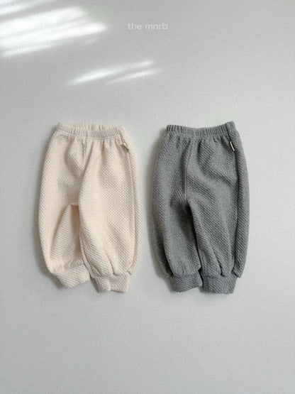 【予約商品】Genie Jogger Pants [minirobe] (26SS)【2026年3月中旬以降順次発送】