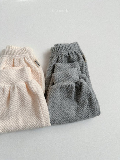 【予約商品】Genie Jogger Pants [minirobe] (26SS)【2026年3月中旬以降順次発送】