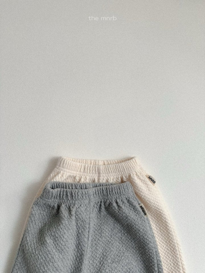 【予約商品】Genie Jogger Pants [minirobe] (26SS)【2026年3月中旬以降順次発送】