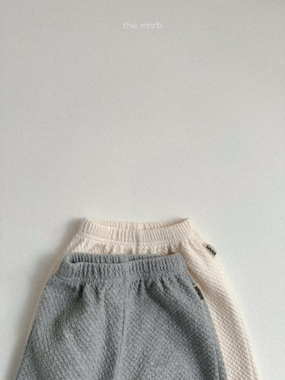 【予約商品】Genie Jogger Pants [minirobe] (26SS)【2026年3月中旬以降順次発送】