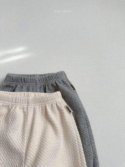 【予約商品】Genie Jogger Pants [minirobe] (26SS)【2026年3月中旬以降順次発送】