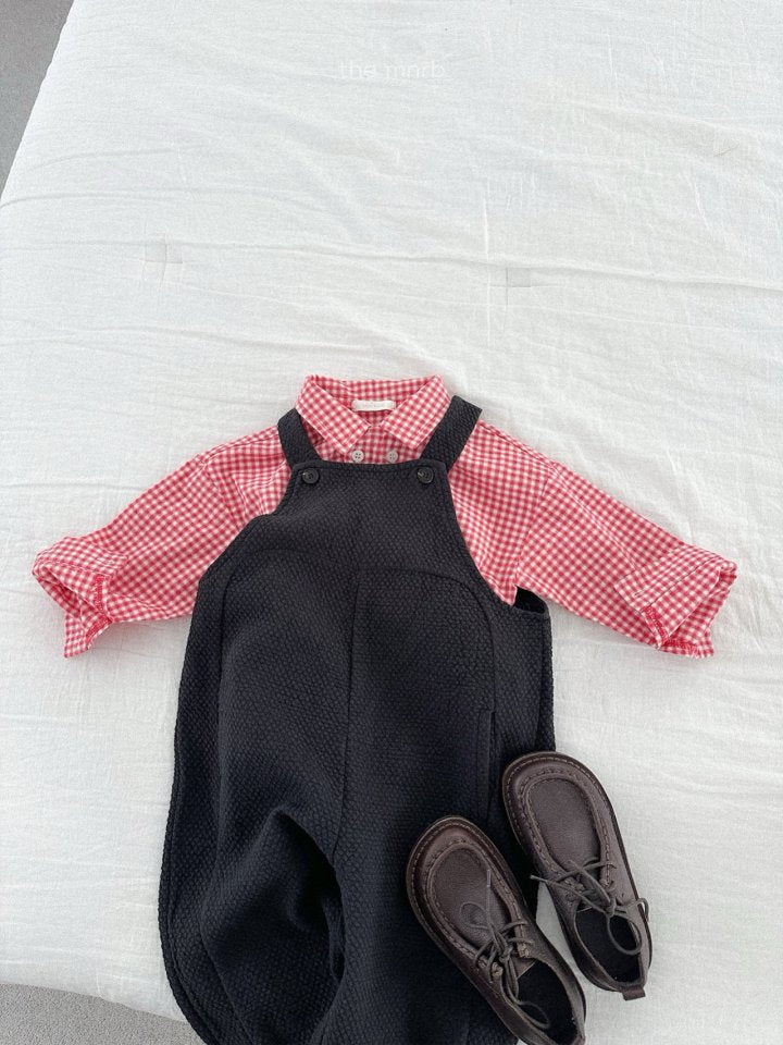 【予約商品】pencil overalls [minirobe] (26SS)【2026年3月中旬以降順次発送】