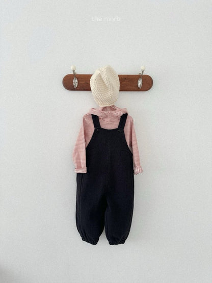 【予約商品】pencil overalls [minirobe] (26SS)【2026年3月中旬以降順次発送】